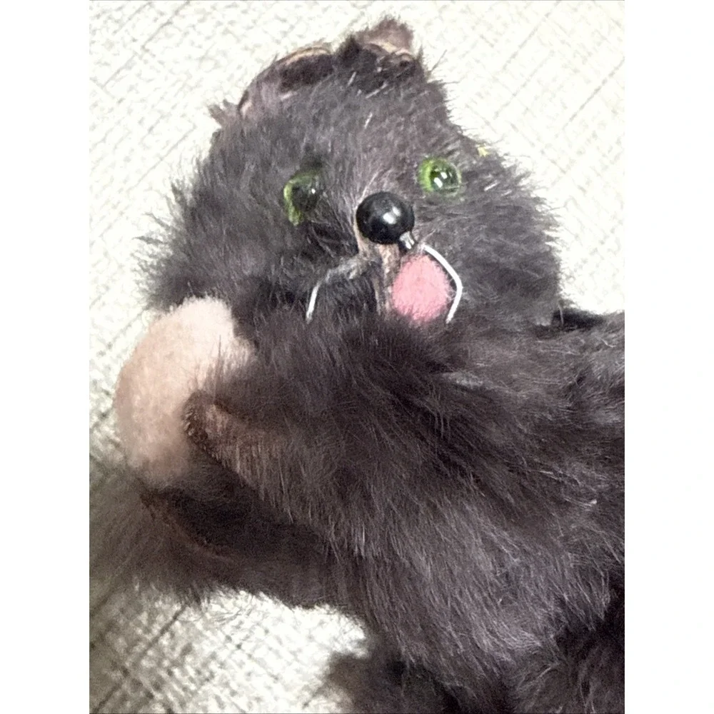 Vintage‎ Pleasant Company American Girl Doll Kirsten Cat Kitten Real Fur Germany